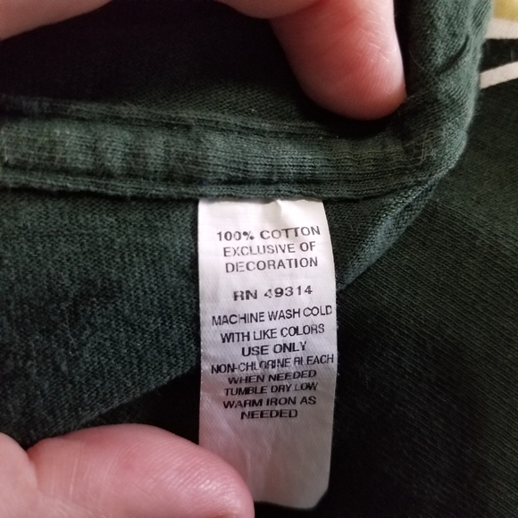 Champion Green short sleeve Sacramento State Football shirt Size Adult Small - Picture 6 of 8